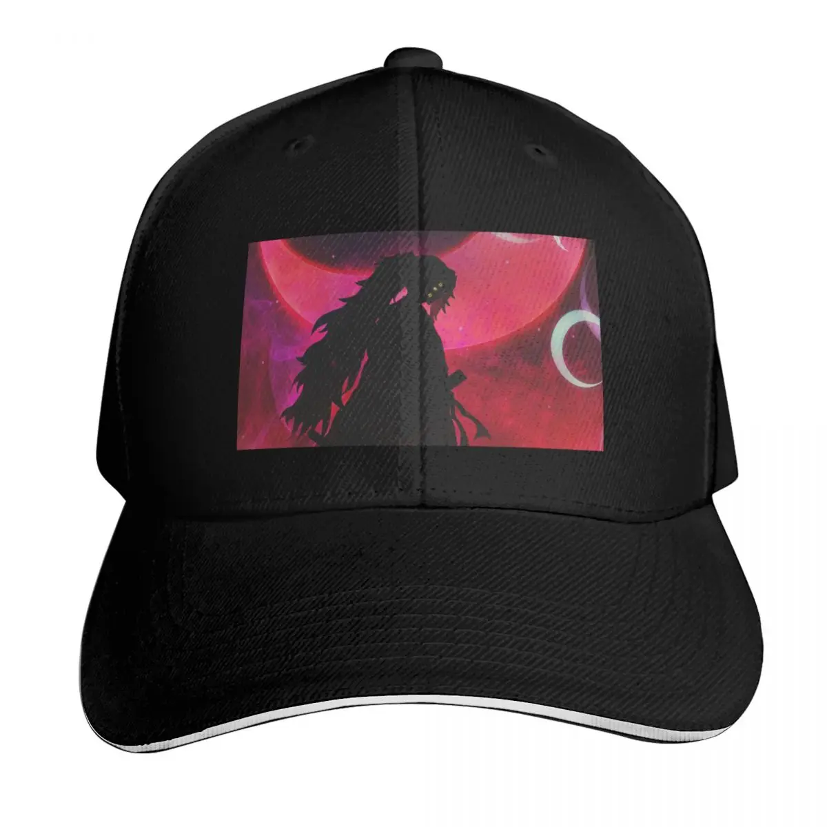 Otaku Full Metal Slayer Kokushibou Baseball Cap Six Panel Structured Crown Sun Protection UPF 50+ Breathable Mesh Back