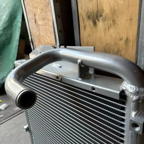 DH60-7 Solar 55v Oil Cooler Radiator 13F42000 13G62000 Excavator Cooling Fast Delivery 4