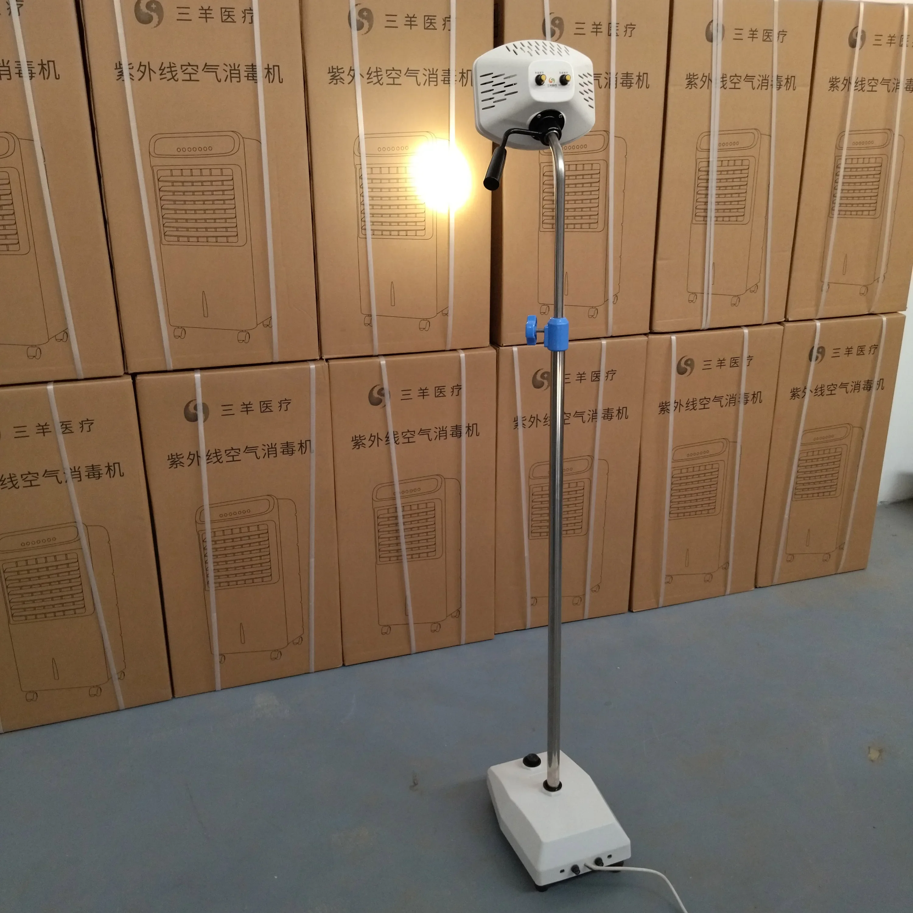 Medical Floor Mobile LED Surgical Lamp Examination Light Veterinary Operating Light Mobile Surgical Lamp