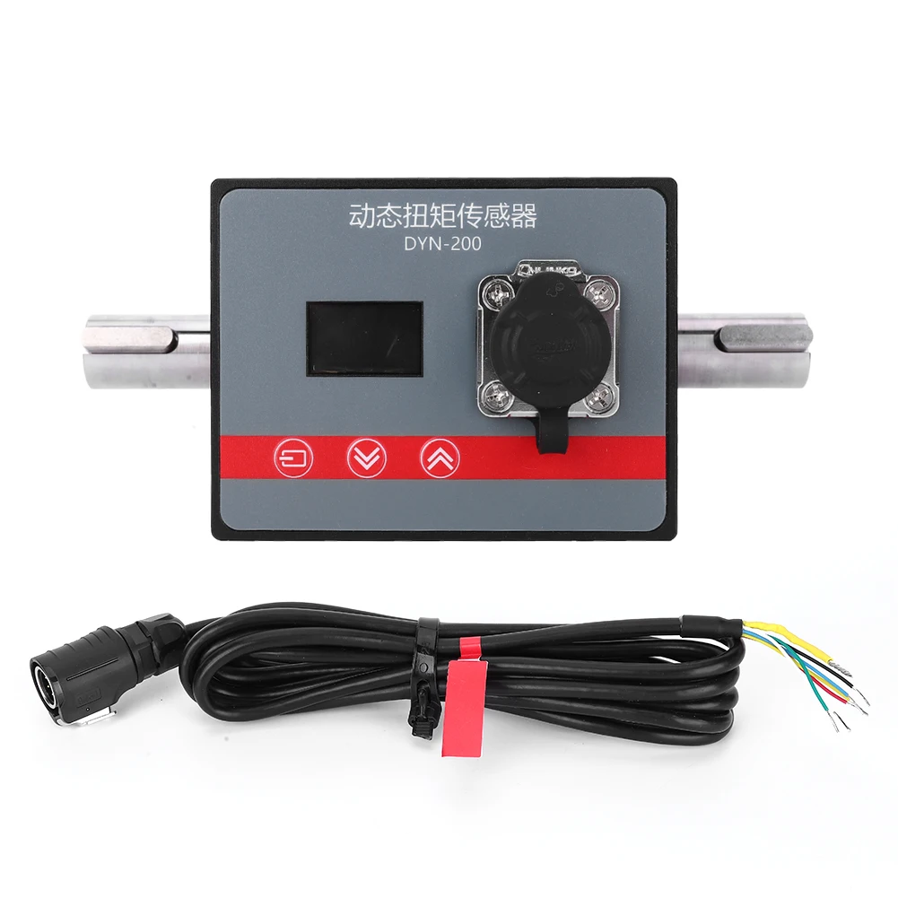 Dynamic Torsion Rotating Sensor Motor Speed Sensor DYN-200 30N.M Dynamic Torsion Sensor Motor Speed Meter Power Measuring Tester
