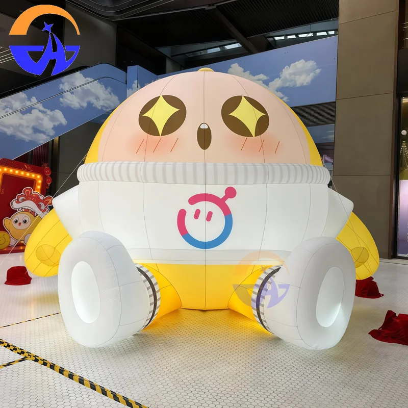 Modelos de ar infláveis personalizados para festa de ovos; adereços decorativos para melhorar a atmosfera em grandes eventos de shopping ao ar livre