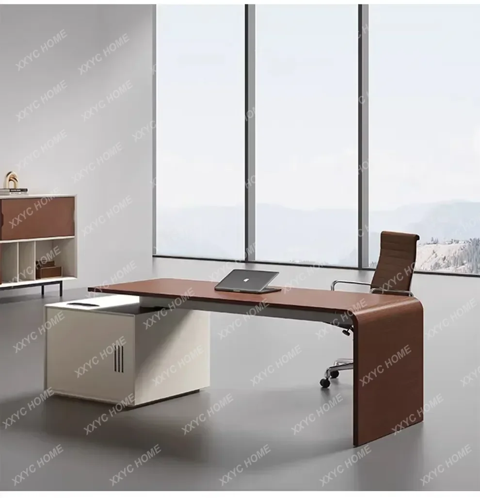CX  Modern Executive Desk Office Computer Table For Boss Manager Luxury Simple Design