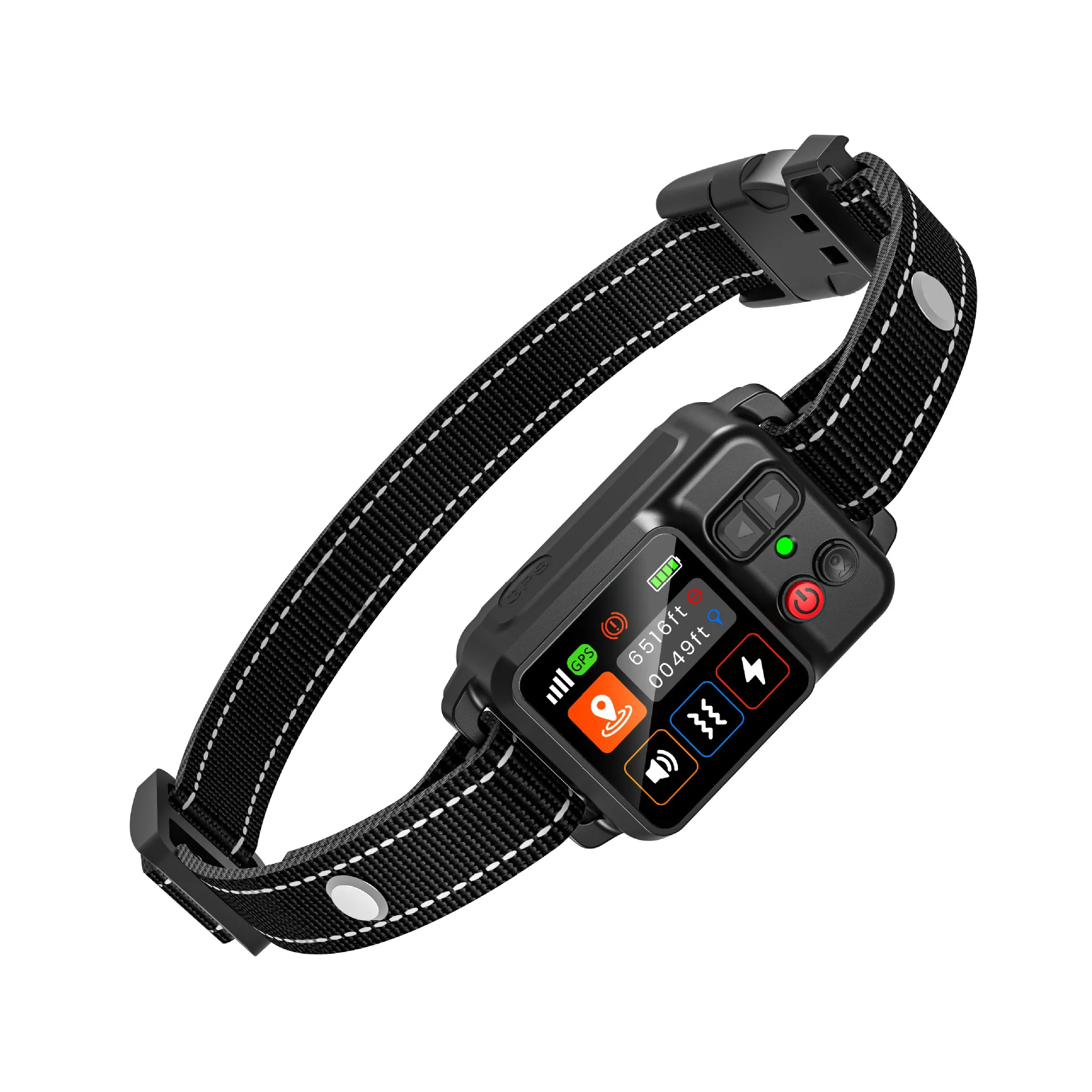 Pet Wireless Electronic Fence Shock Training Collar Dual Band GPS Outdoor Waterproof Dog Trainer Dog Fence