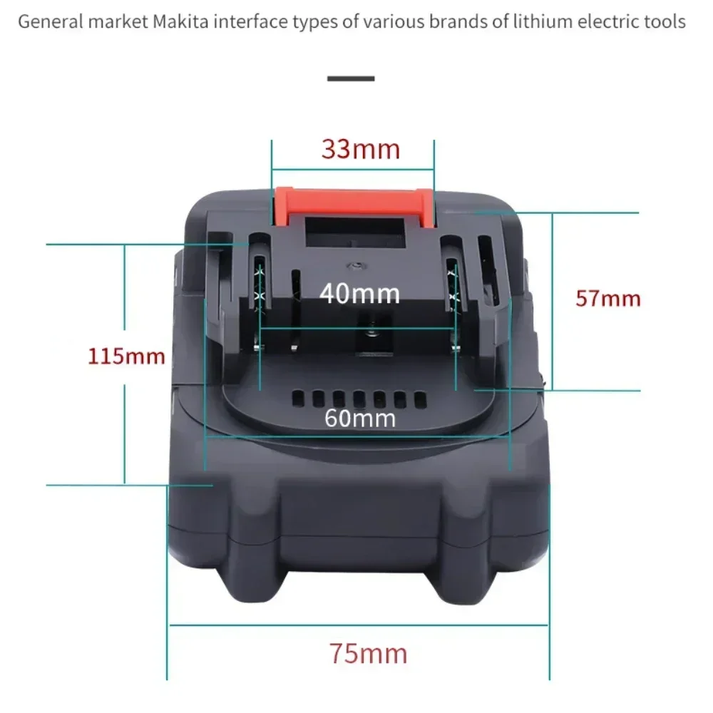 18V 21V 2.0 4.0 6.0Ah Rechargeable Lithium Battery For Makita Cordless Wrench Hammer Drill Angle Grinder Chainsaw Screwdriver