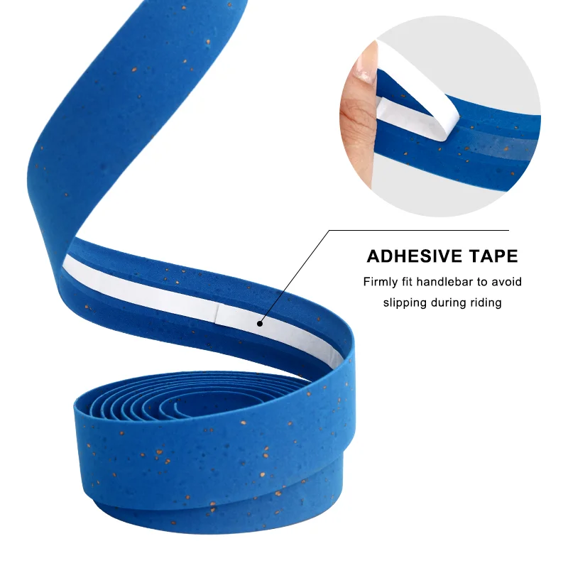 Bicycle Handlebar Tape PU EVA Soft Comfortable Road Bike Bar Tape Anti-Slip Shock Absorption High Tenacity Cycling Accessories