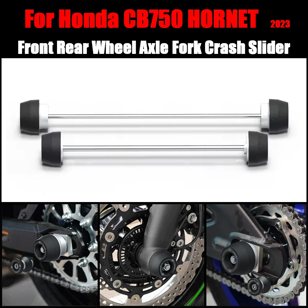 For Honda CB750 HORNET cb 750 2023 Motorbike Mounts Screws Swingarms Spools Front And Rear Wheel Forks Crash Sliders