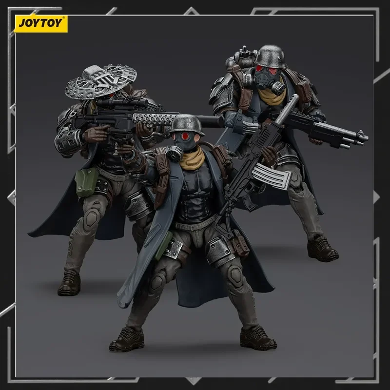 

Joytoy Dark Source Battle Star Series Фигурки Shadow Hunter Team 3-местная команда 1:18 Полностью подвижная модель солдата Орнамент