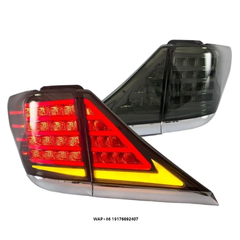 New Car Modification Upgrade 2018 LED Headlights Front Rear Body Kits for 2008-2014 Alpha for Alp Led Tail Light