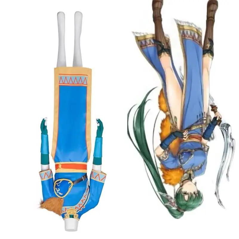 

Fire Emblem Rekka no Ken Lyndis Lyn Cosplay Costume Women Full Set Halloween Carnival Party Outfits