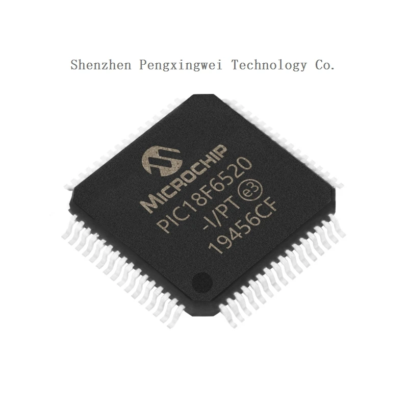 PIC18F6520-I/PT PIC18F6520-I PIC18F6520 PIC18F65 PIC18F PIC18 PIC 100% NewOriginal TQFP-64 Microcontroller (MCU/MPU/SOC) CPU