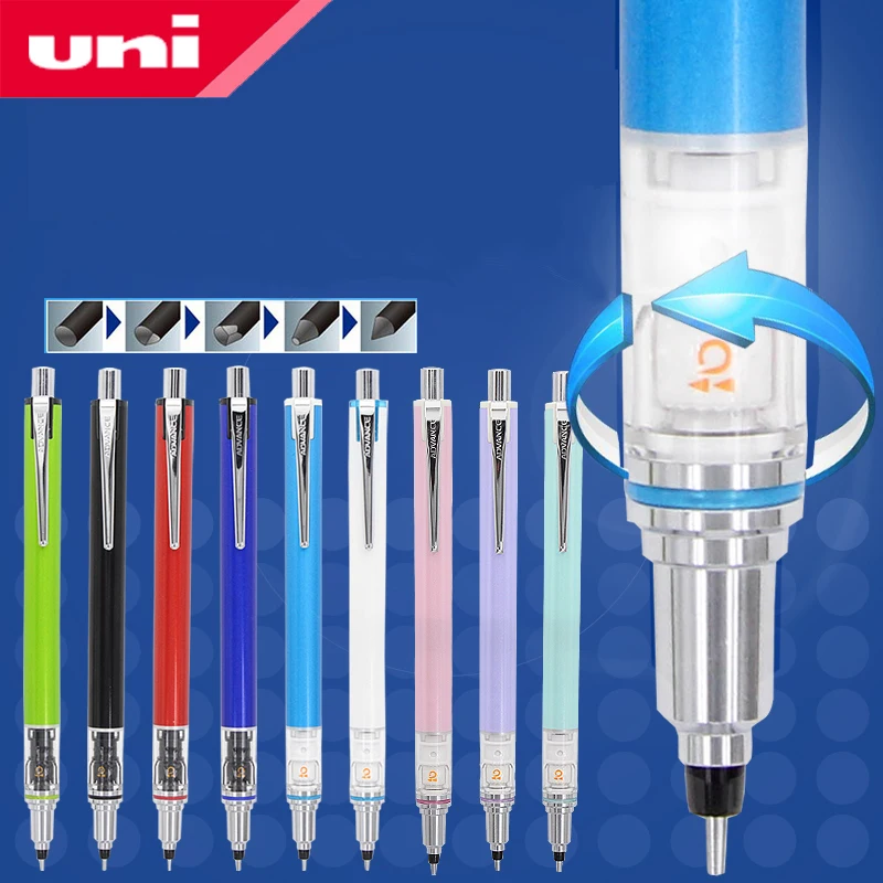 

1 Pcs UNI Kuru Toga Mechanical Pencil Lead Rotating Anti-Break Core M5-559 Automatic Pencil 0.3/0.5mm Cute School Supplies