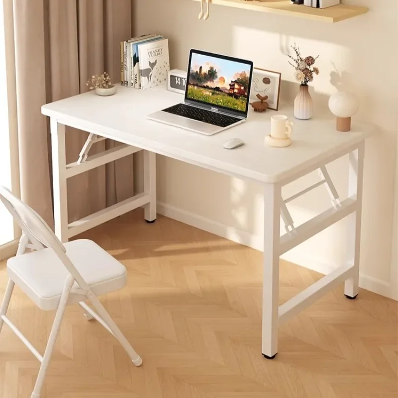 

Folding Portable Office Desks Bedroom Girl Cute Designer In Stock Computer Desks Reading Makeup Bureau Meuble Modern Furniture