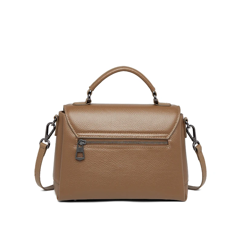 Handcraft New Real Leather Bag Embossed Hot Color Genuine Leather Handbag Shoulder Bags Women Flap Female Fashion 2026#YC681