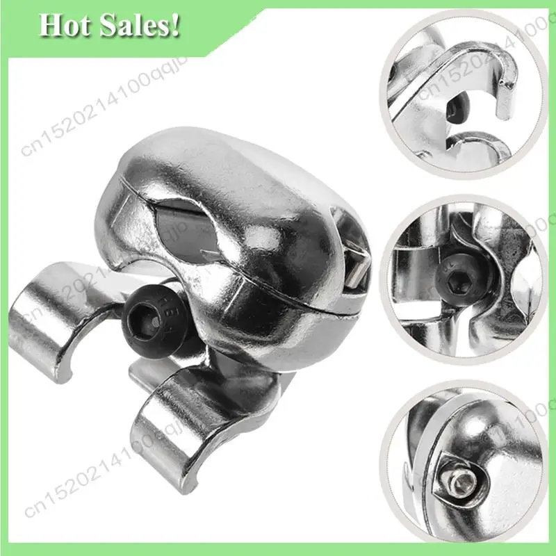 

-FDDT 6X Drum Holder Cymbal Arm Snare Drum Metal Part Rack Tube Boom Attachment Instrument Rod Clamp Clip