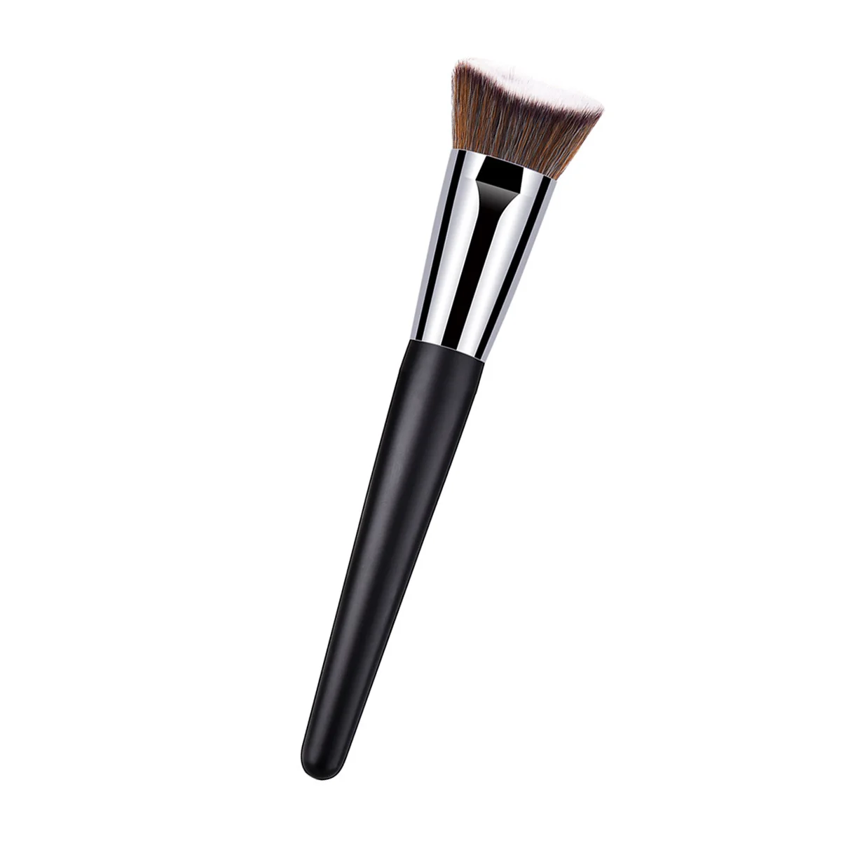 Juego de brochas de maquillaje con mango de madera, cerdas de nailon de primera calidad, denso y suave para uso diario profesional, cosméticos faciales en polvo para mujer