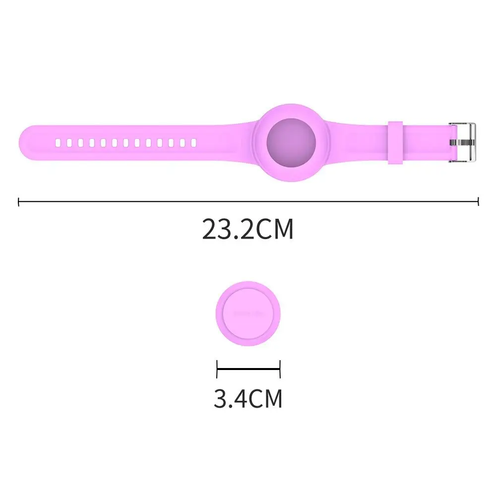 New Waterproof For Apple Airtag Holder Wristband Kids Silicone Case Bracelet Children For AirTags Case Watch Band