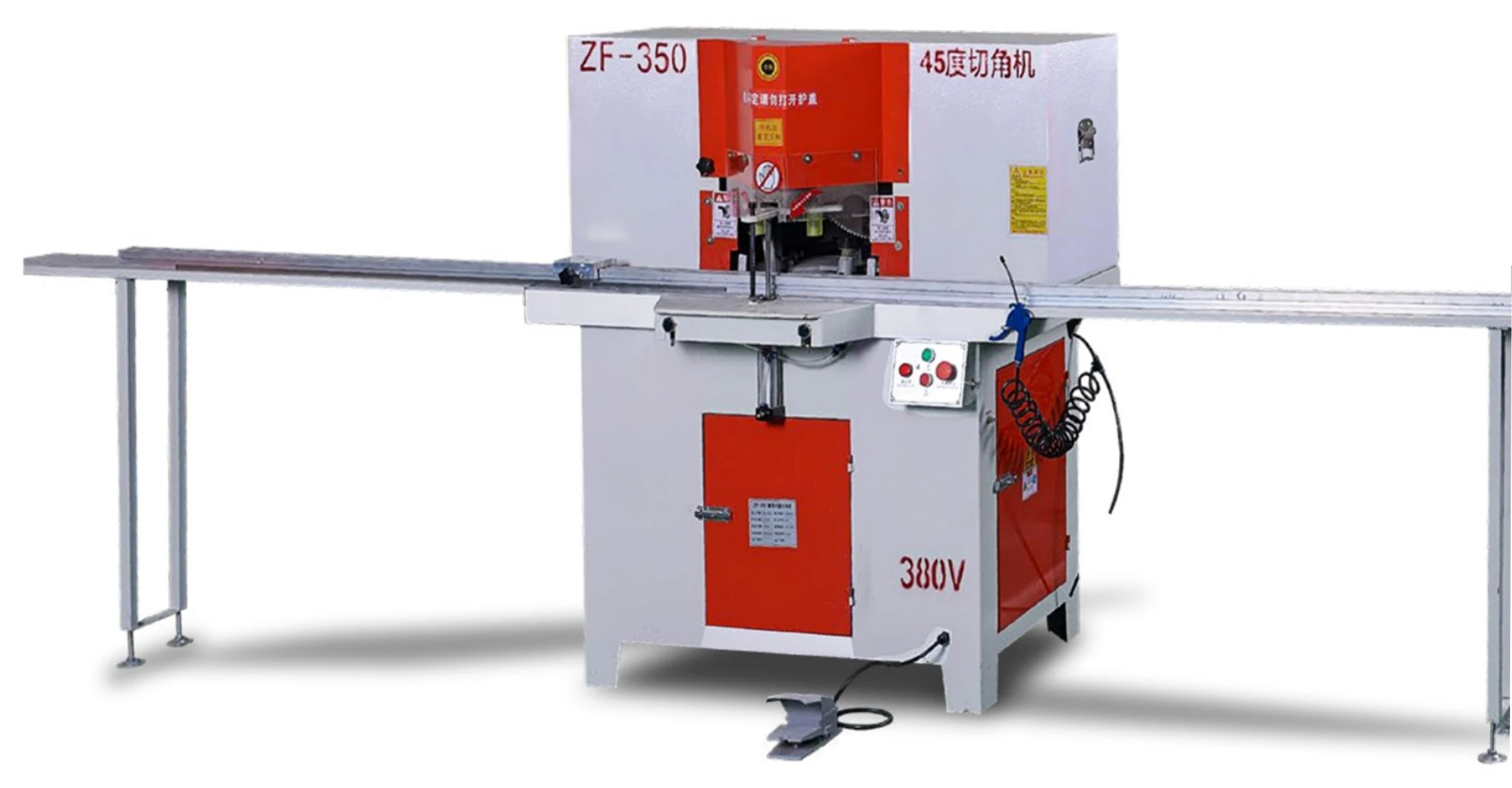 45 و 90 درجة إطار الصورة نافذة الإطار الحديد زاوية القاطع آلة قطع الزاوية الألومنيوم