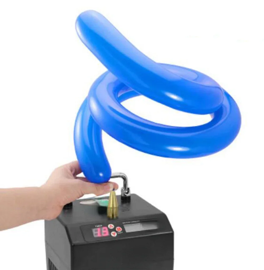 NEW B231  Twisting Modeling Balloon Inflator with Battery Digital Time and Counter Electirc Balloon Pump