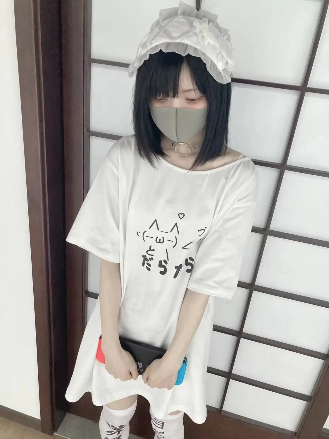 Japanese cute white T-shirt summer new lazy style fashionable short sleeved top