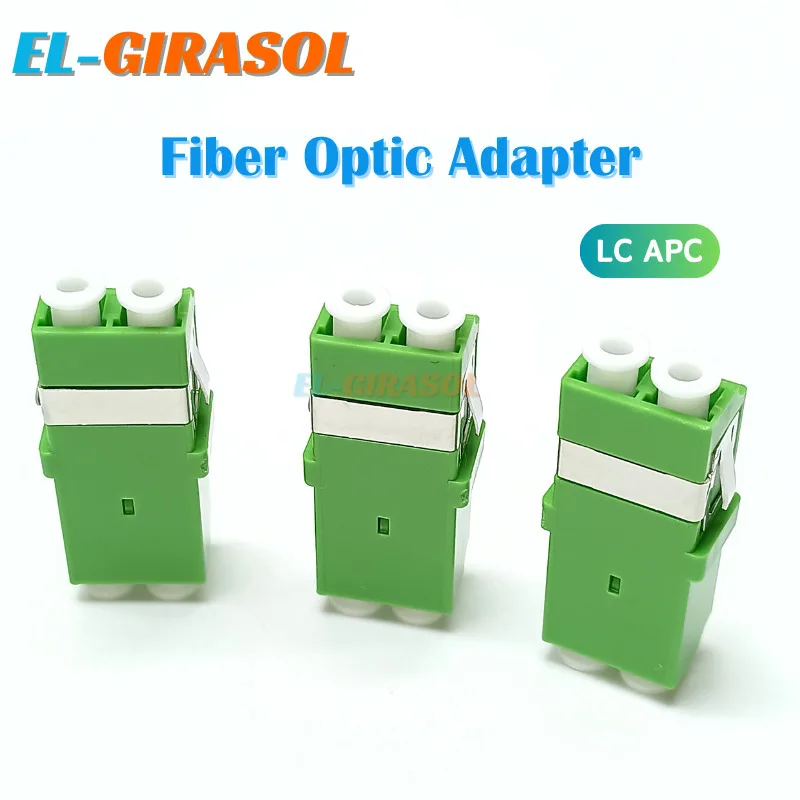 

Fiber Optic Adapter LC/APC SM SC Type Duplex Flange Coupling Carrier Class Fibra optica Adapter Coupler FTTH