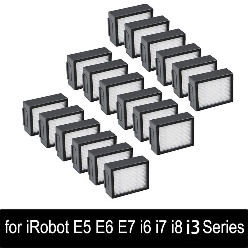 HEPA Filter for iRobot Roomba evo, i,e Series:E5 E6 E7 i1 i3 i4 i5 i6 i7 i8 e, i,Series Robotic Vacuum Cleaners