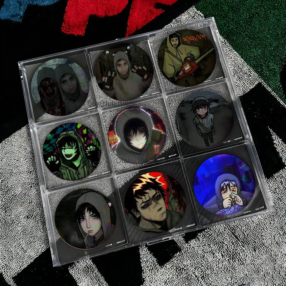 

C-Cry of FearS S-Simon Creative Round Badge Button Pin Bag Decor Fans Collection Friends Gift Brooch