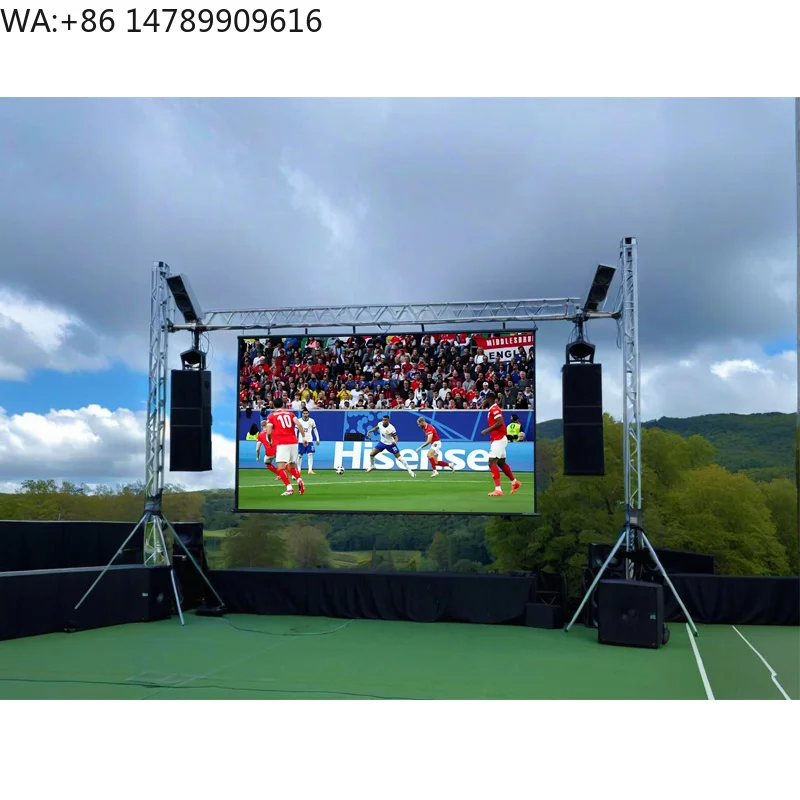 Transparent DisplayChip On BoardCustomized Big Stage Backdrop Display Screen For ConcertCustom Waterproof LED Screens
