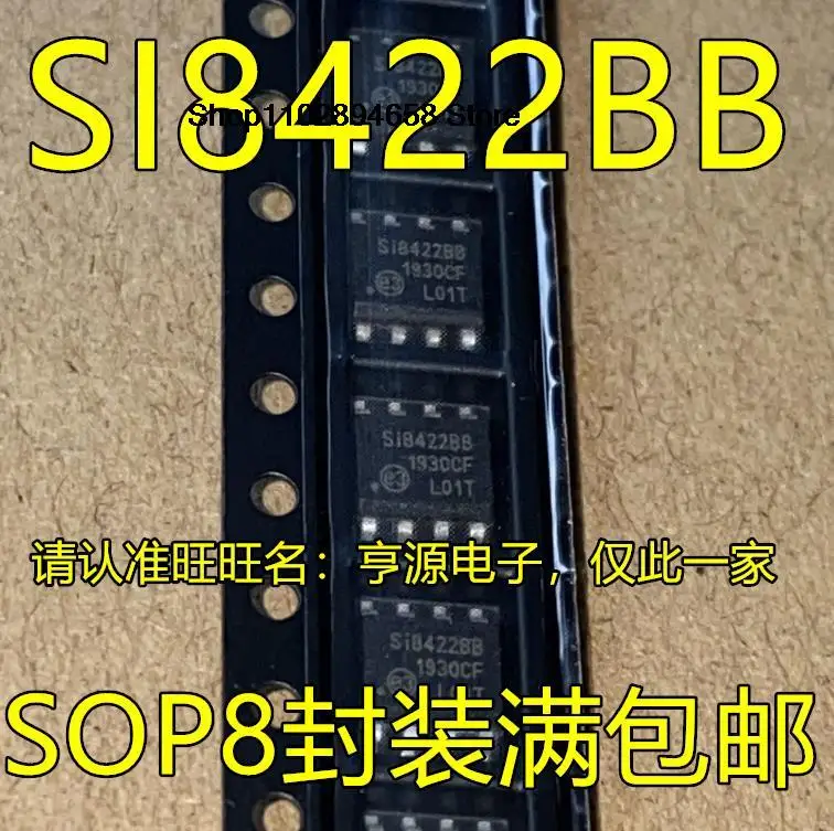 5 Stuks Si8422 Si8422bb SI8422BB-D-ISR Sop8 Ic