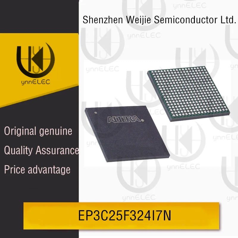 

Original EP3C25F324I7N FPGA - Cyclone III 24K LEs, 324-Pin FBGA
