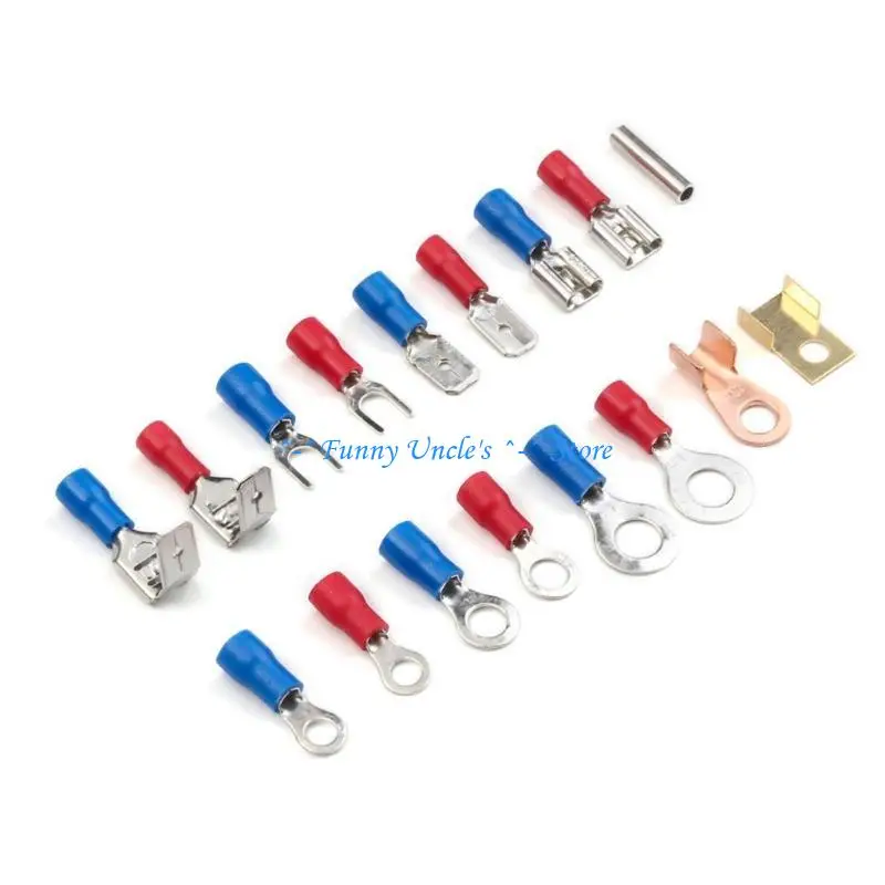 

E7CD multifunction crimps Connector Assortment 678pcs with Tool for Electrical Repairs