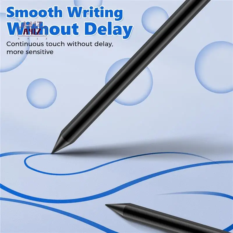 

A41Z-Capacitive Pencil Pen Stylus Press Screen Stick For Iphone Ipad Tablet Phone PC - Black
