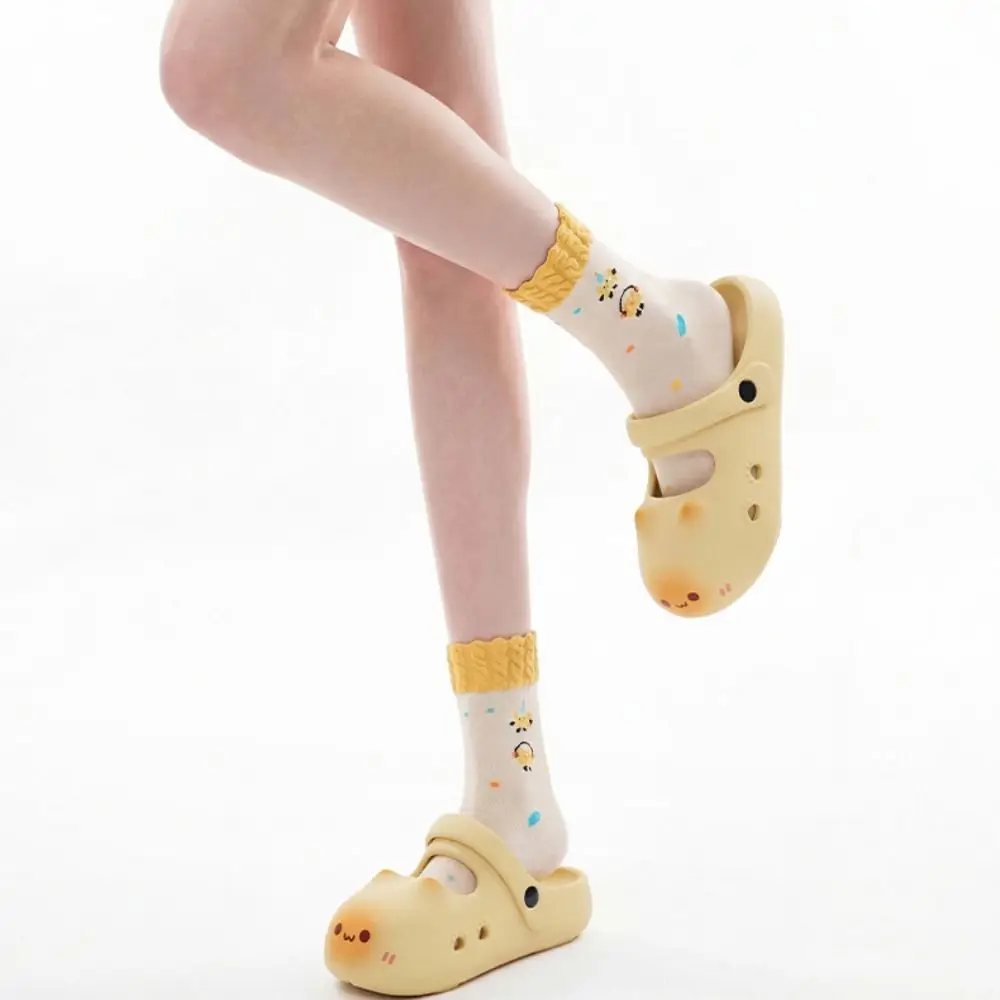 Adorable Waterproof Cat Slippers Anti Slip Closed Toe Cat Paw Slippers Soft Bottom Bottom Cat Paw Small Cat Mules Outdoor Indoor view 4