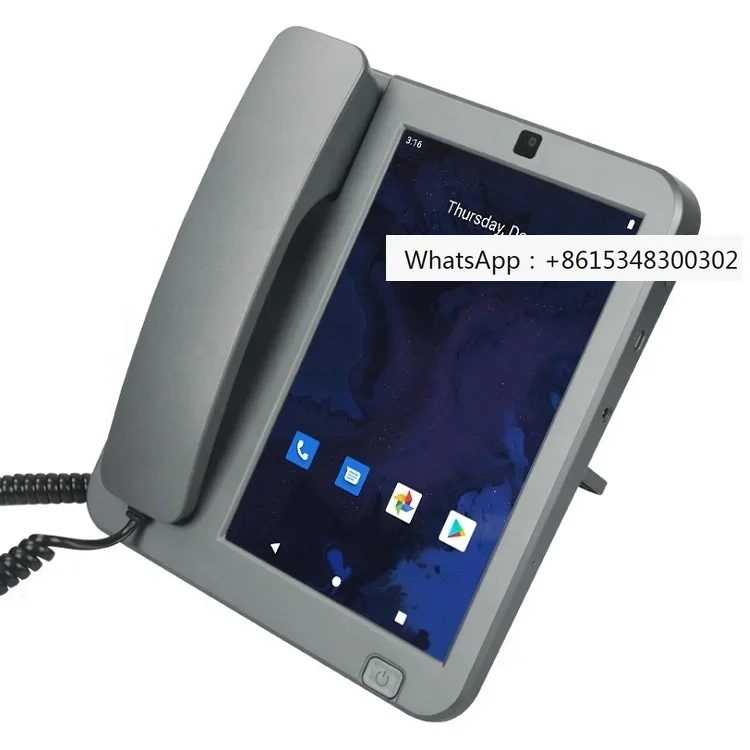 Fixed Wireless Desktop Phone for Healthcare Telemedicine Telephone Restaurant Reservation Smart Android Desk Video Telephone