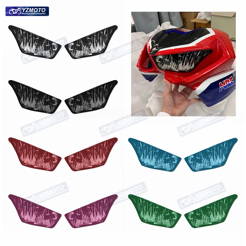 

For Honda CBR1000RR 2017 2018 2019 Motorcycle Track Version Edition Headlight Racing Sticker Headlight Protective Film Stickers