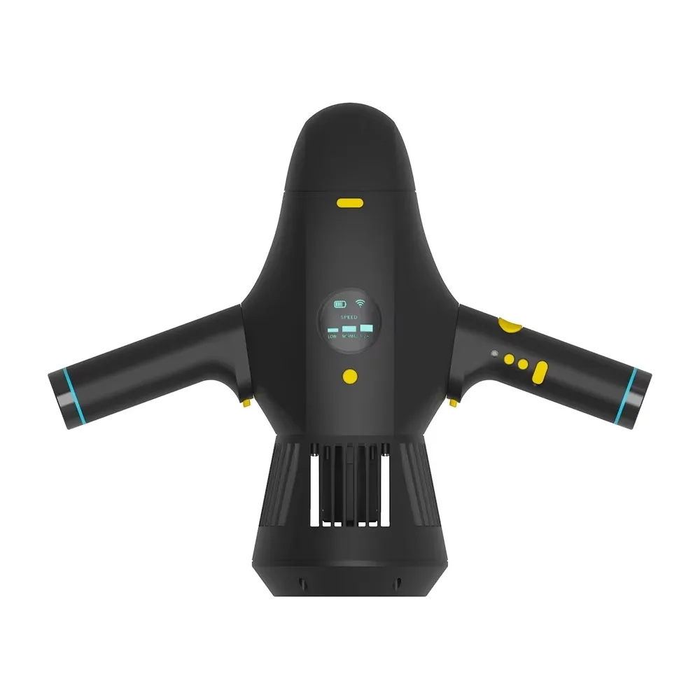 Two-Ways Using Underwater Sea Scooter for Diving/Snorkeling/Surfing Portable Rechargeable Diving Propulsion Device