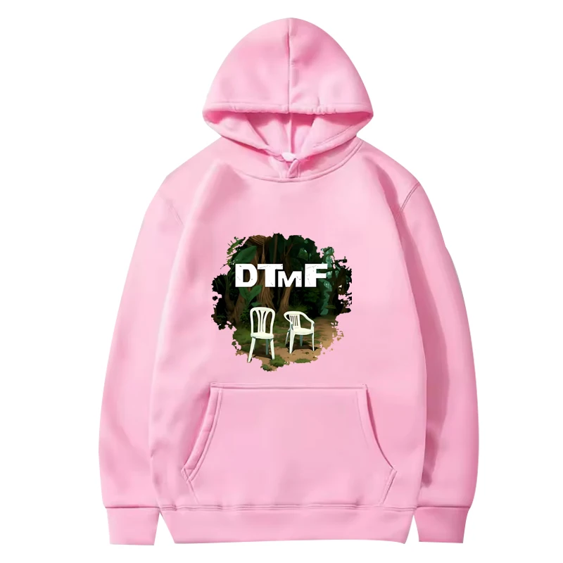سويت شيرت Bad Bunny DTMF Fan للجنسين من Musichodie للرجال والنساء بأكمام طويلة مع رسومات مطبوعة بقلنسوة كبيرة الحجم للجنسين