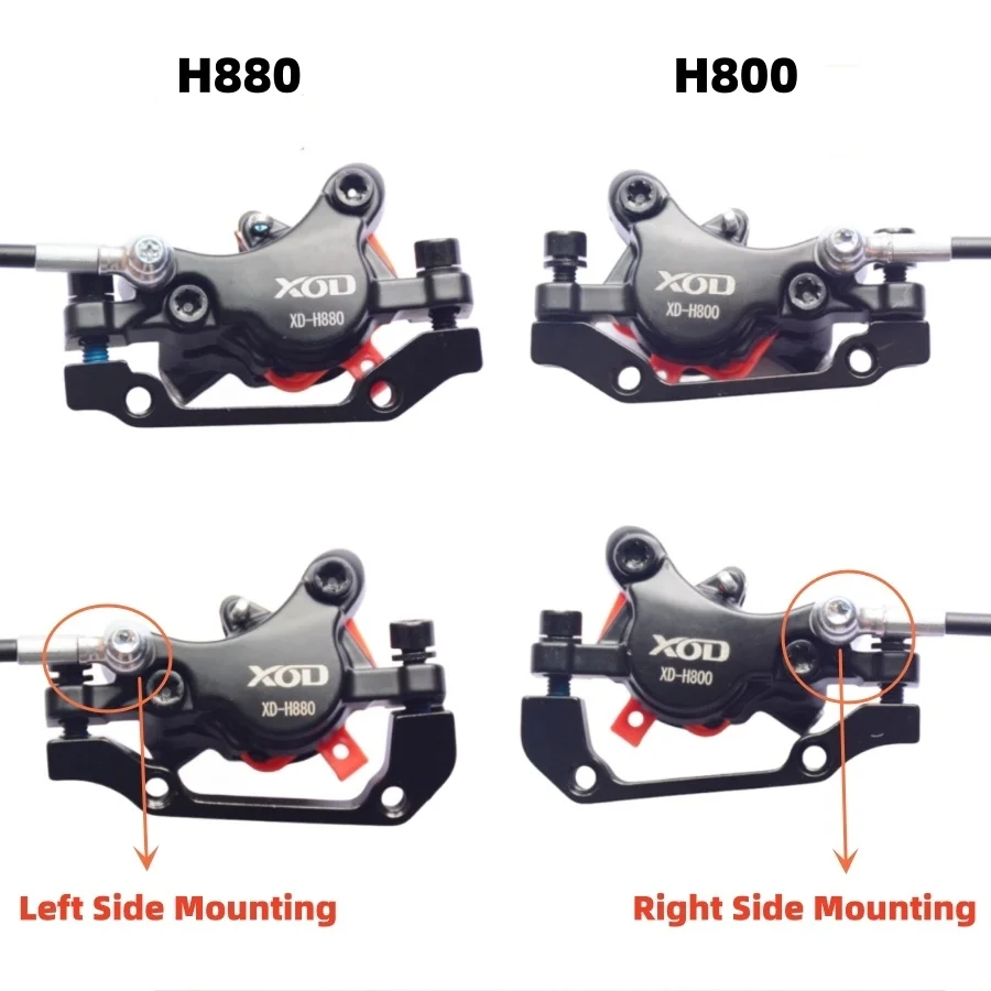 XOD Elektroroller Hydraulische Scheibenbremse H800/H880 für KUKirin G2, G2 MAX, G2 Master, G4 Verschiedene Modelle Elektroroller-Bremse – Detail 1