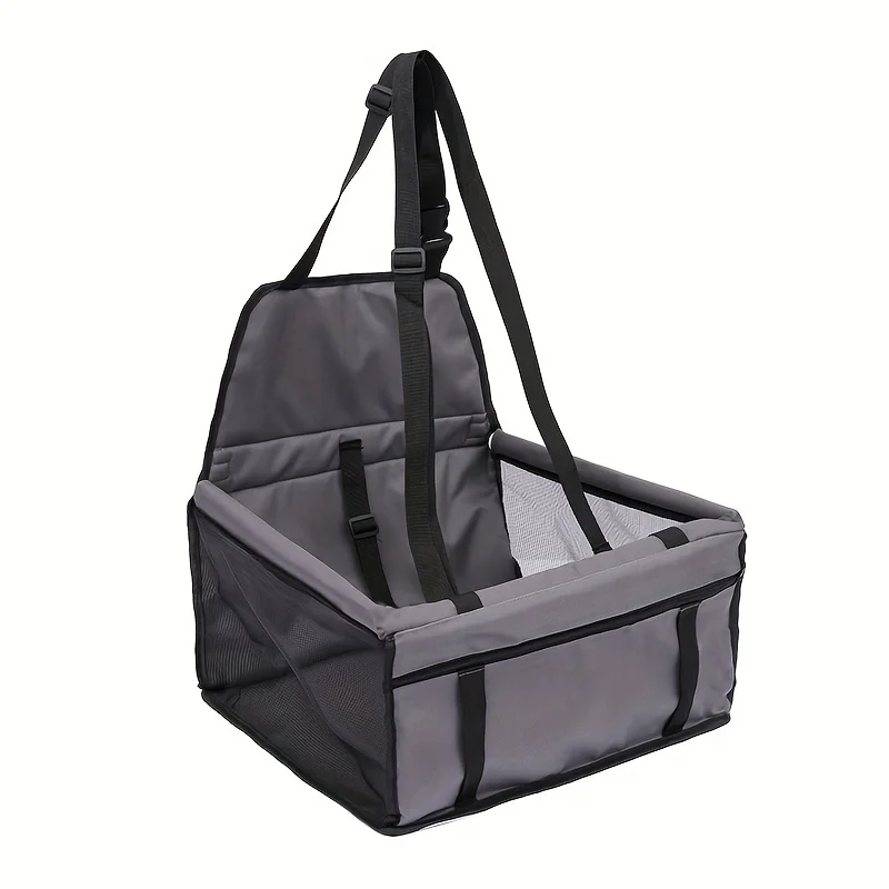 1PC Pet Dog Car Carrier Seat Bag Waterproof Basket Folding Carriers Bag For Small Cat Dogs Travelling Mesh Bag Auto Parts view 4