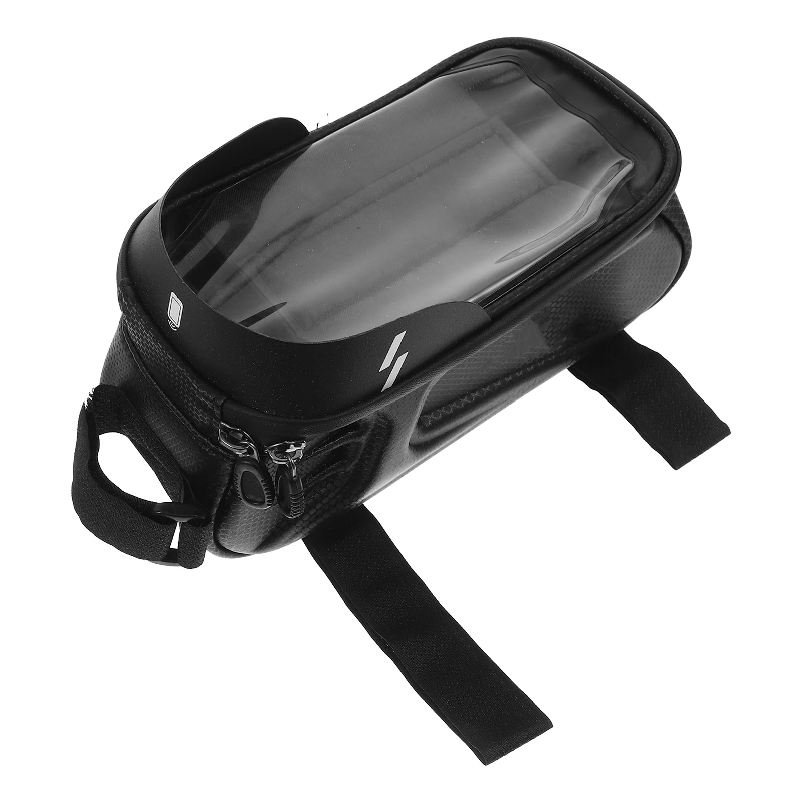 

Front Frame Bike Reflective Design Night Riding Touchscreen Phone Pouch H Mobile Bicycle Accessory Safe for Bicycle