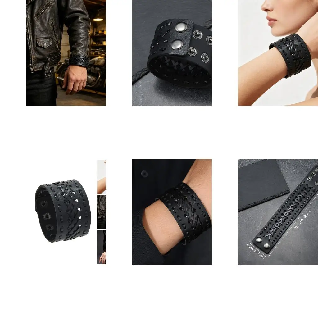  Alternative Fashion Punk Rock Bracelet For Festival Goers