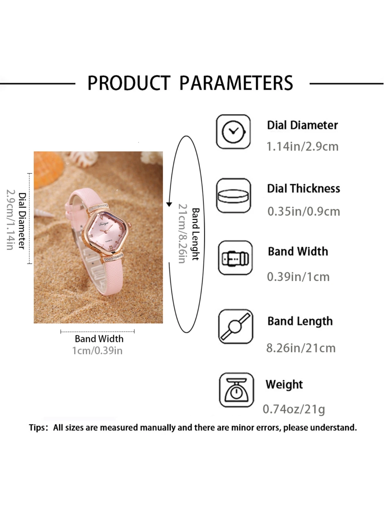 قطعة واحدة من الساعات النسائية الأنيقة البسيطة والأنيقة، لتفتيح لحظات ساحرة، مثالية لهدايا العطلات