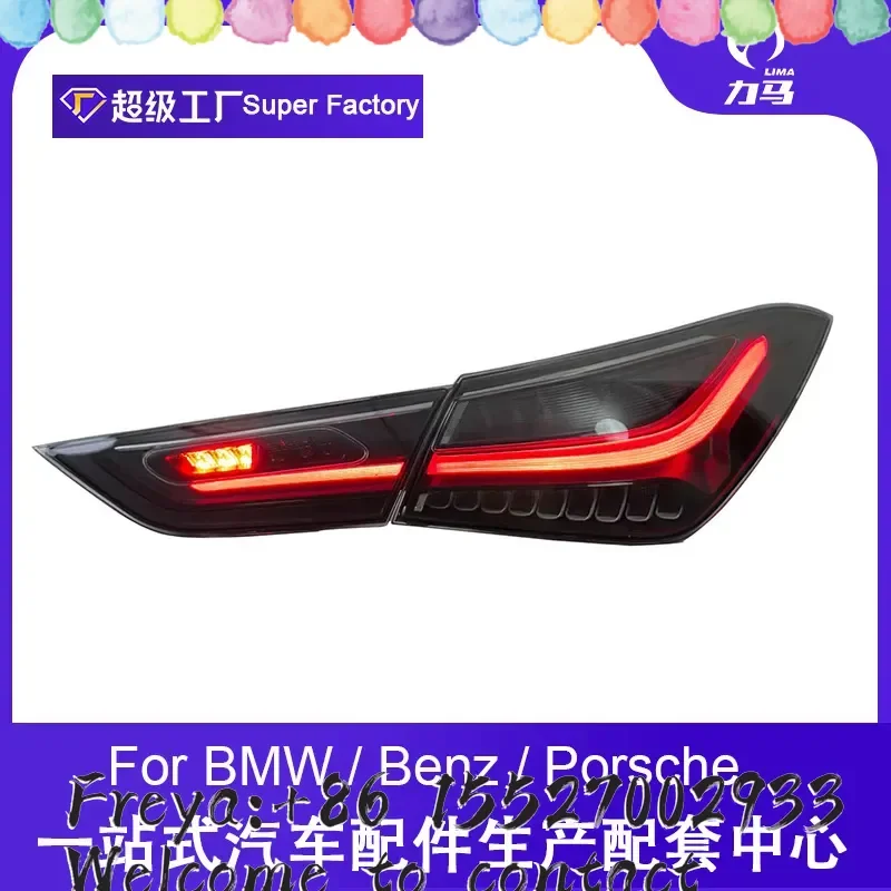 Suitable for 20-23 CLA taillight assembly W118 modified new LED running light steering rear taillight
