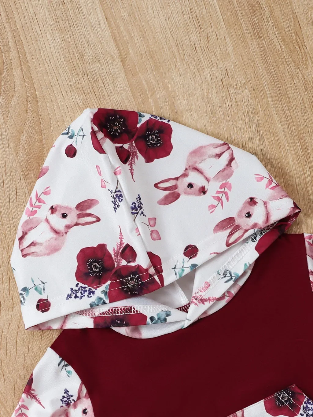 

Осенний повседневный наряд из 2 предметов для маленьких девочек, топ с капюшоном и длинными рукавами с милым узором и карманами + штаны, комплект одежды для малышей 0-3 лет