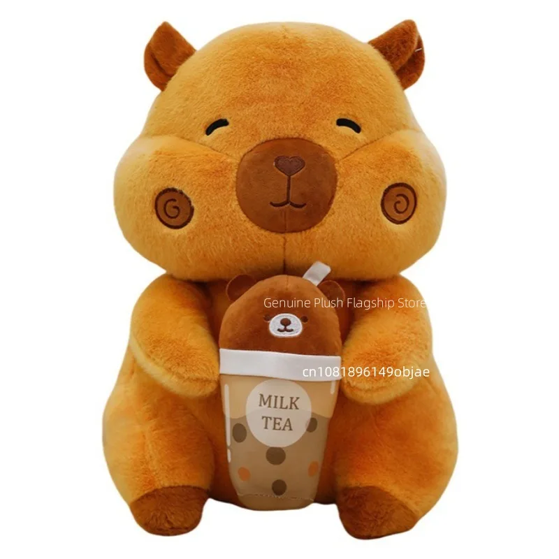 45/55/65Cm Big Size Capybara Grappige Anime Pluche Gevulde Pop Kawaii Kamer Decoratie Knuffels Kussen ornamenten Kinderen Geschenken