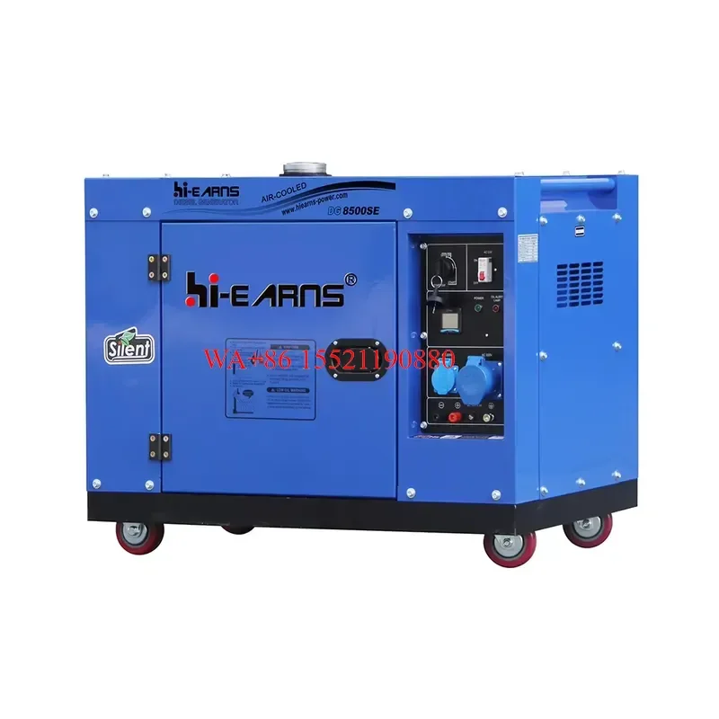 WMWMNU New DG8500 Single Phase Generator 6500w Electricity Generation