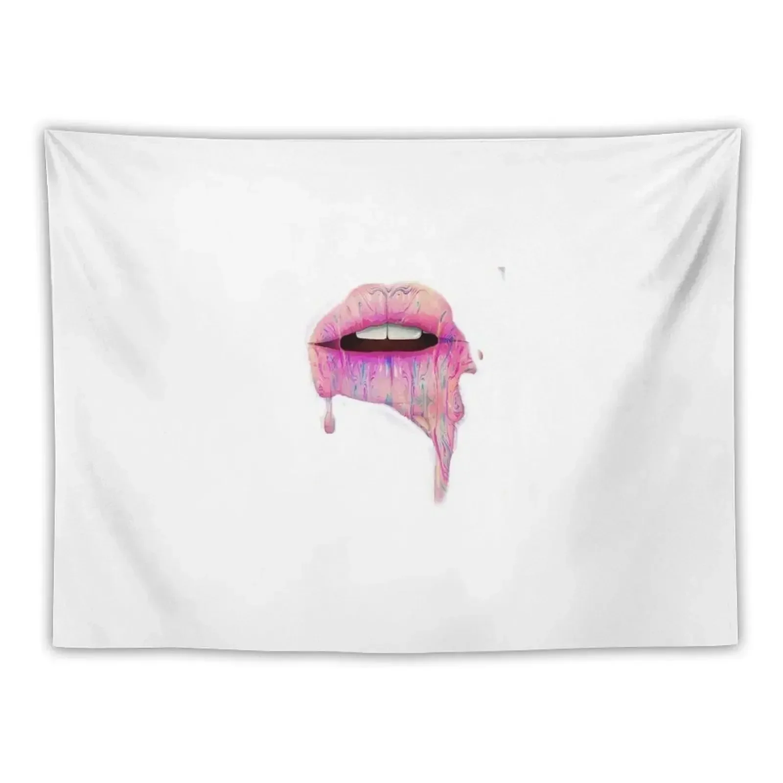 acid drip lip Tapestry Decoration Room Bedrooms Decorations Room Decor Korean Style Cute Room Things Tapestry