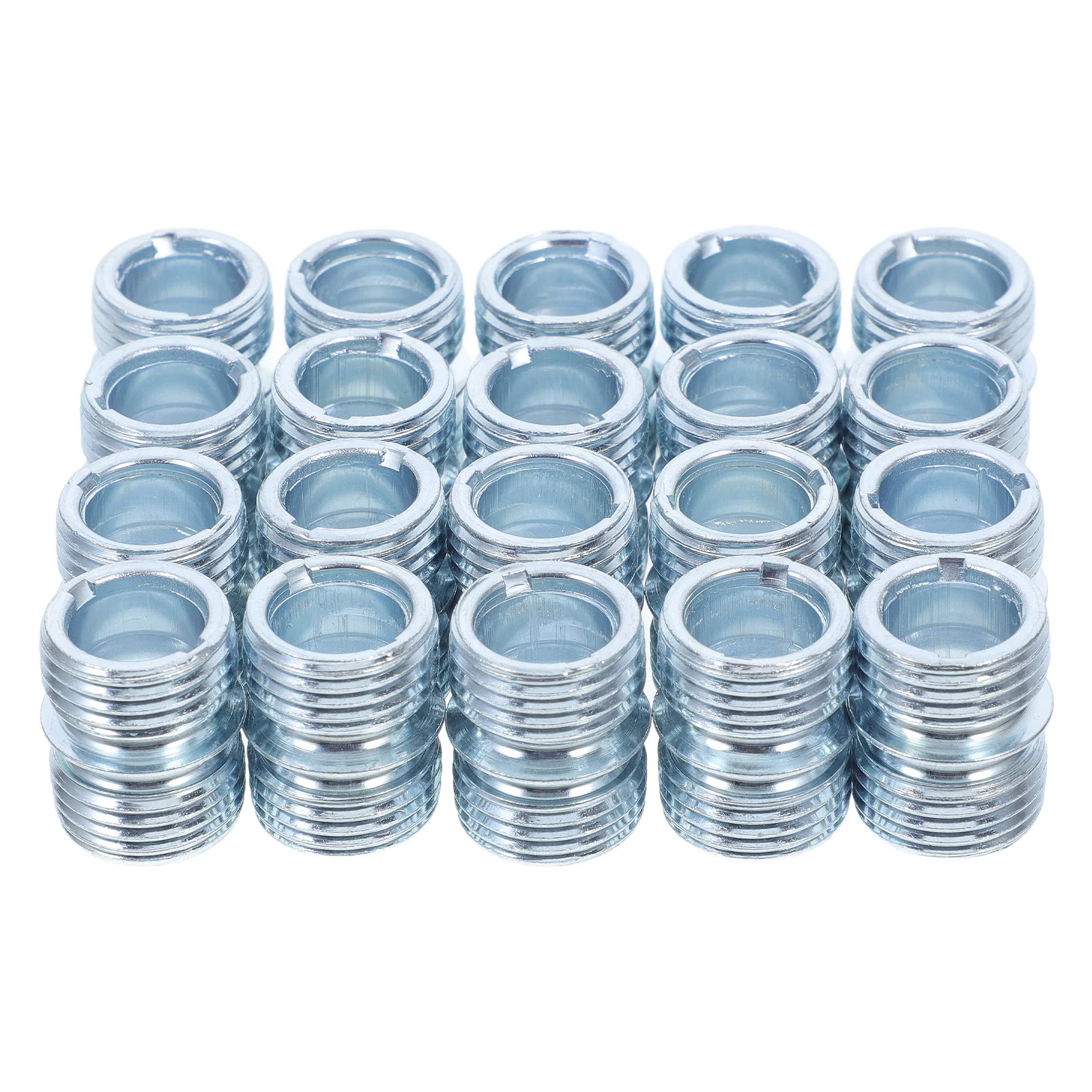 

Dual Slot Connector Replacement Parts For Wire Shelving Double-Headed Screw Metal Clips Threaded Rod Shelf Storage Rack Nuts