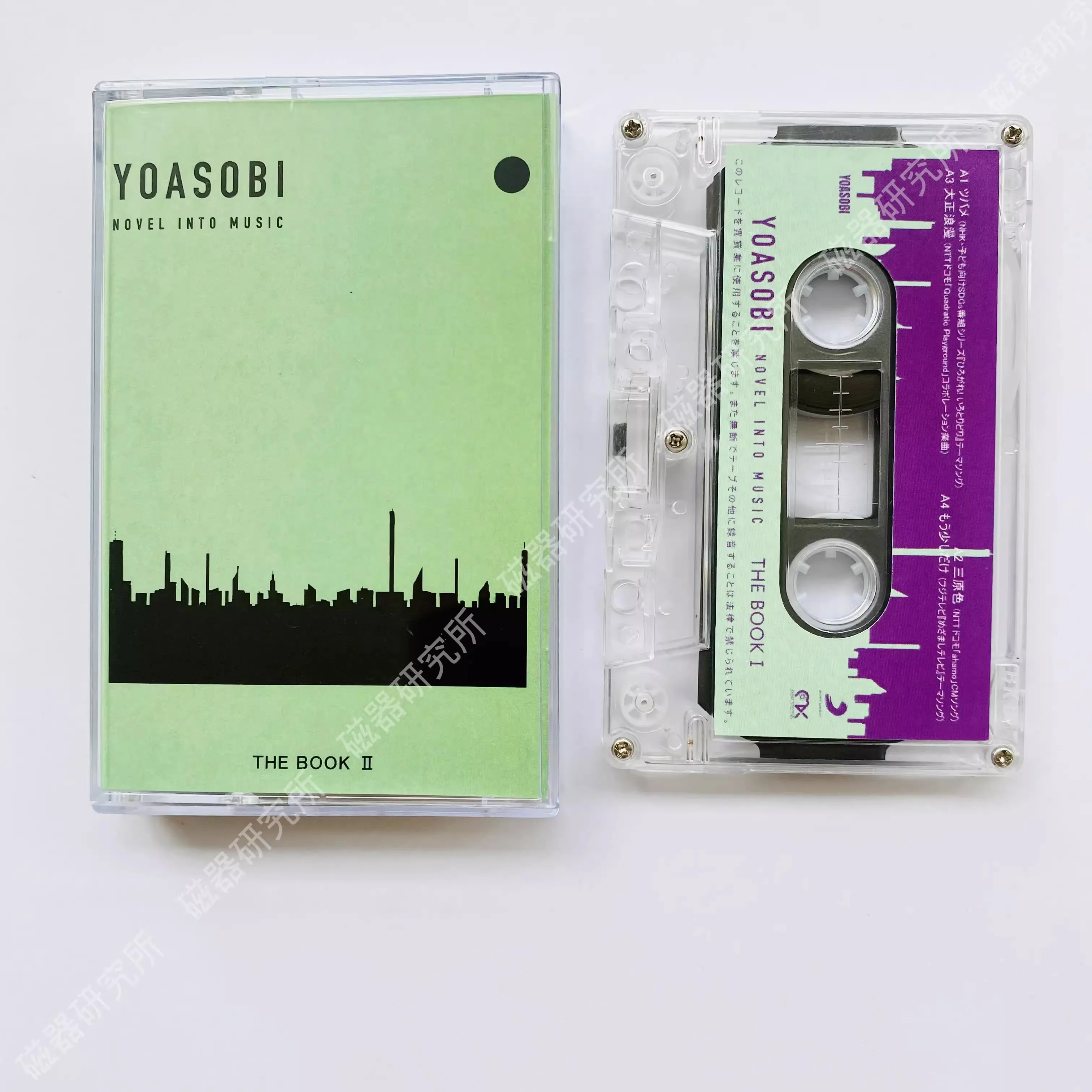 Cartoon YOASOBI THE BOOK Album Music Tape Lilas Ikuta ikura Ayase Cassettes Cosplay Soundtracks Box Walkman Recorder Tape Gifts