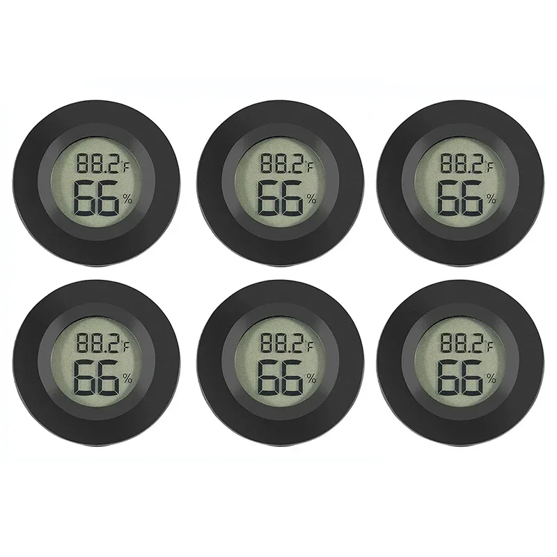 -50~ +70°C Mini LCD Digital Hygrometer Thermometer Reptile Aquarium Accessories High Precision Digital Temperature Sensor