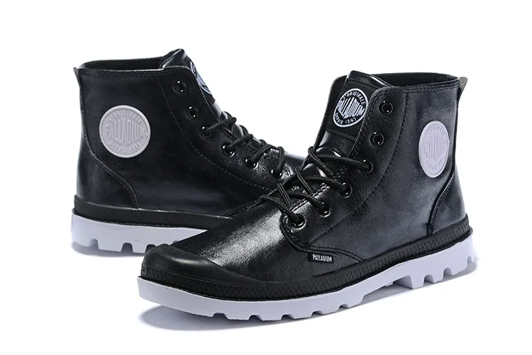 PALLADIUM Pampa Solid Ranger TP Sneakers Men High-top Ankle Boots High Quality Lace Up Men Women Walking Shoes Size 36-45